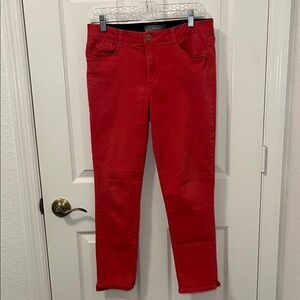 Wit & Wisdom Red Ankle Jeans